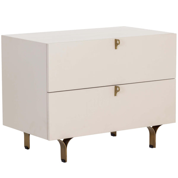 home fashion Celine Large Nightstand Cream