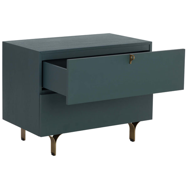 Home Fashion Celine Large Nightstand Teal