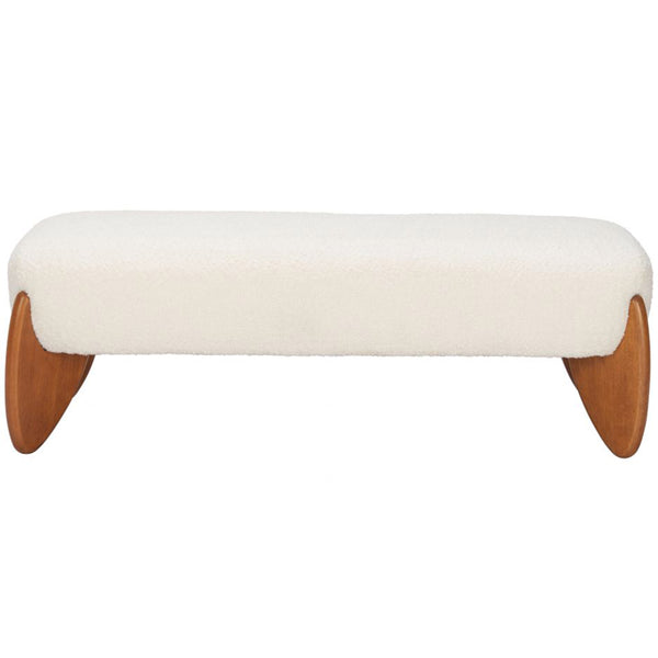 Home Fashion Charm Bench Ivory