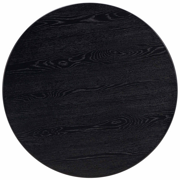 Home Fashion Chelsea Round Dining Table Black