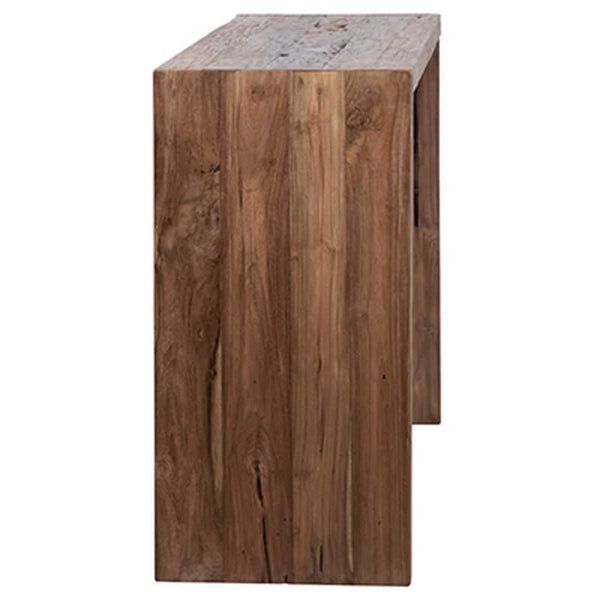 Home Fashion Chilton Console Table Medium Brown