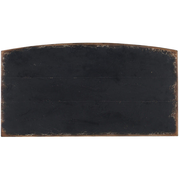 Home Fashion Ciao Bella 2 Drawer Nightstand Black