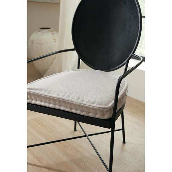 Home Fashion Ciao Bella Metal Arm Chair Set Of 2