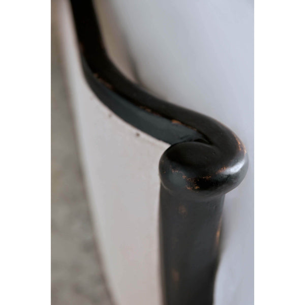 Home Fashion Ciao Bella Upholstered Bed Black