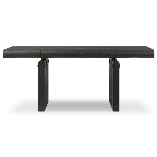 Home Fashion Cleo Desk Worn Black By Four Hands