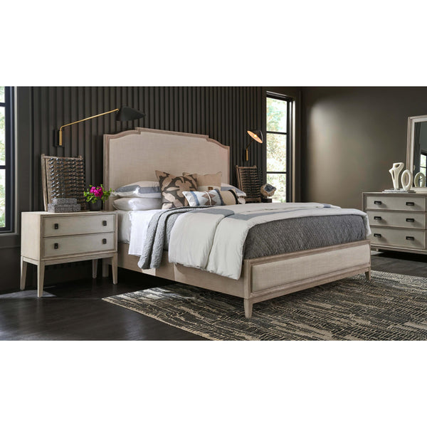 Home Fashion Coalesce Pane Bed Asbury Oyster