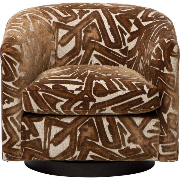 Home Fashion Coltrane Swivel Chair ACDC Copper
