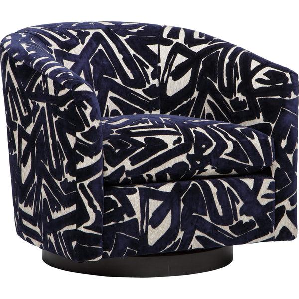 home fashion Coltrane Swivel Chair ACDC Indigo