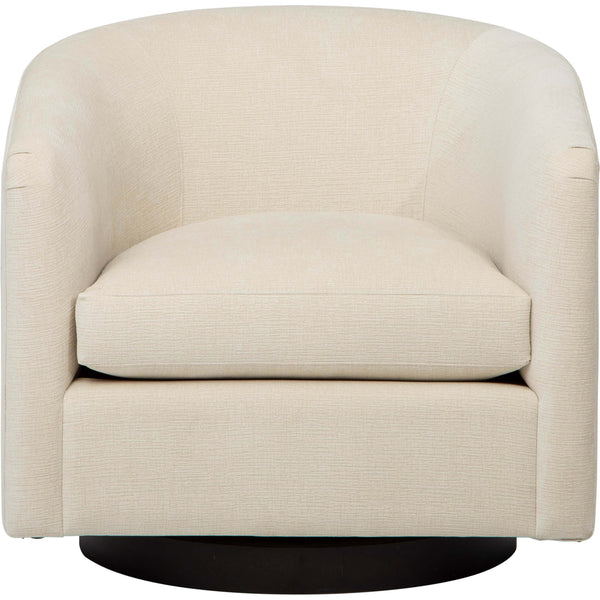 Home Fashion Coltrane Swivel Chair Colby Cream