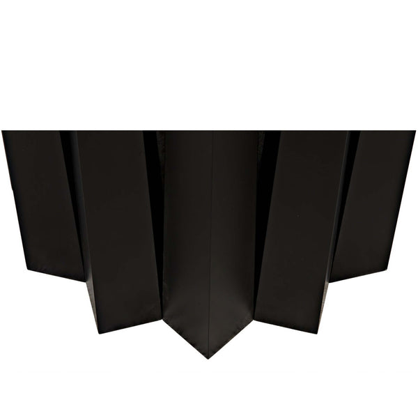 Home Fashion Column Dining Table Black