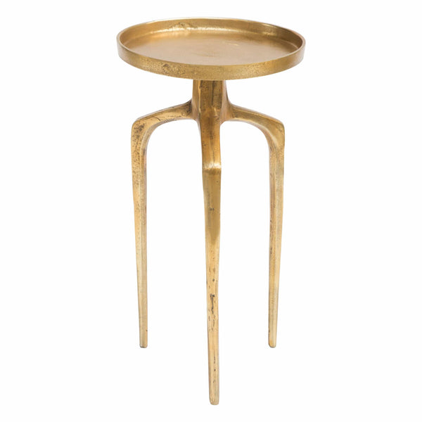 Home Fashion Como Accent Table Set Antique Gold