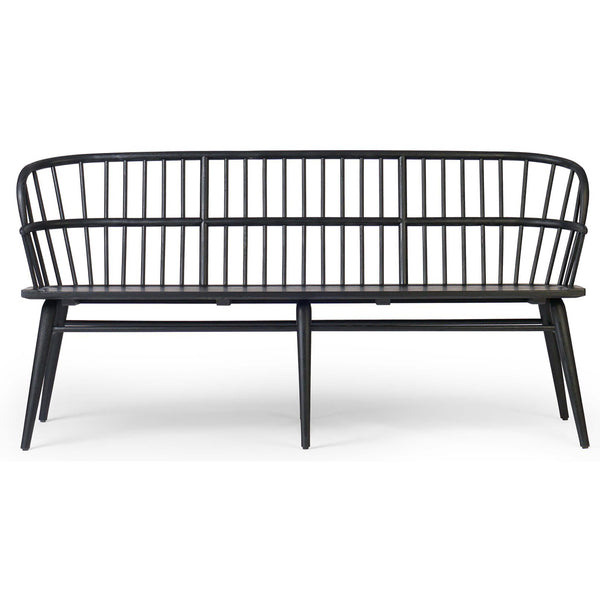 Home Fashion Connor Bench Black By Four Hands