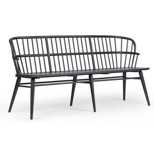 home fashion Connor Bench Black by Four Hands