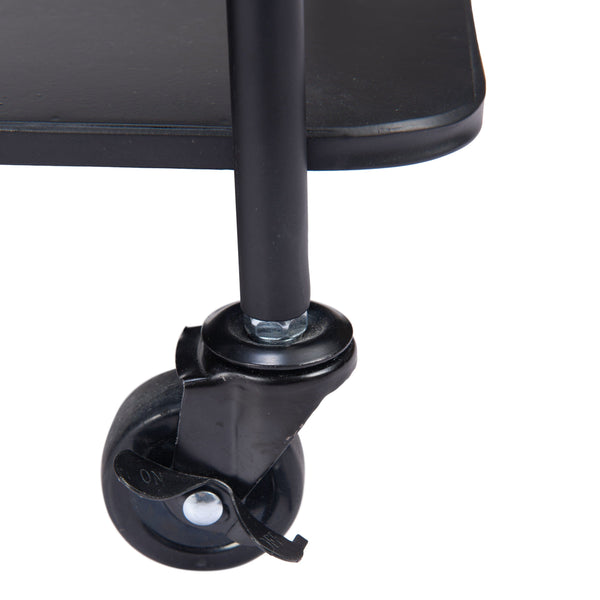 Home Fashion Constanza Bar Cart Black