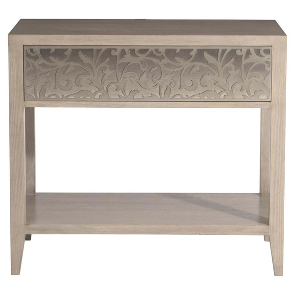 Home Fashion Cornelia 1 Drawer Nightstand Nebbia