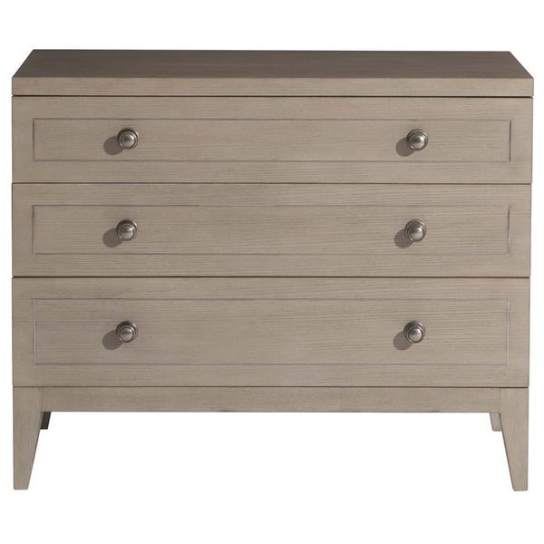 Home Fashion Cornelia 3 Drawer Nightstand Nebbia