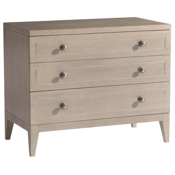 home fashion Cornelia 3 Drawer Nightstand Nebbia