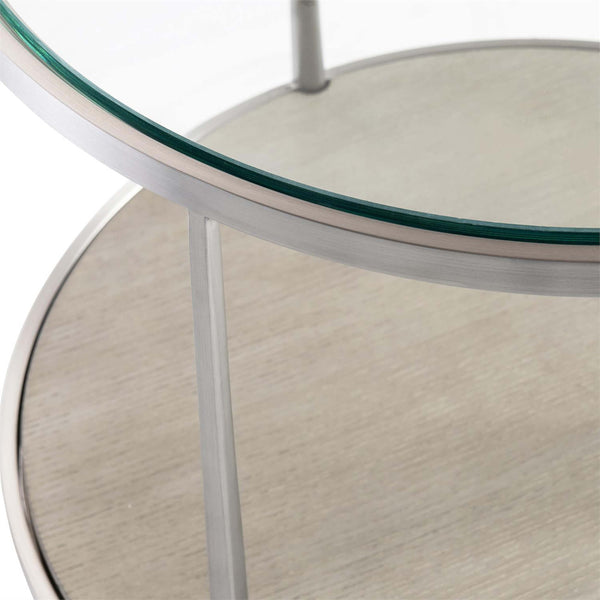 Home Fashion Cornelia Round Side Table Nebbia