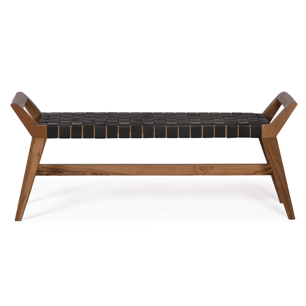 Home Fashion Cove Bench Black