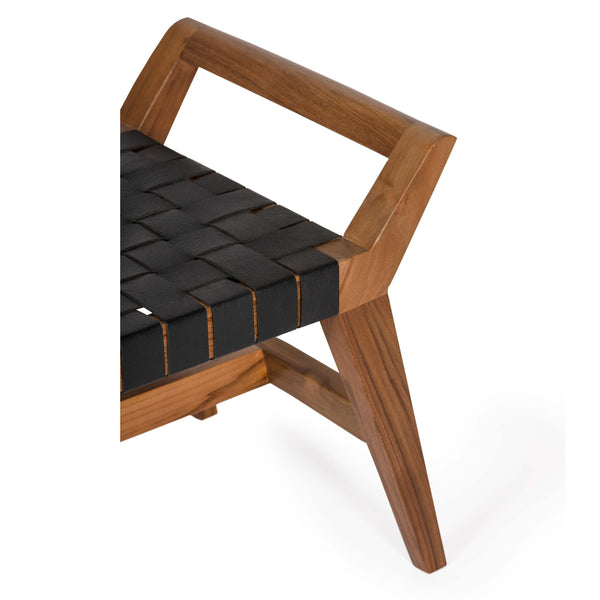 Home Fashion Cove Bench Black