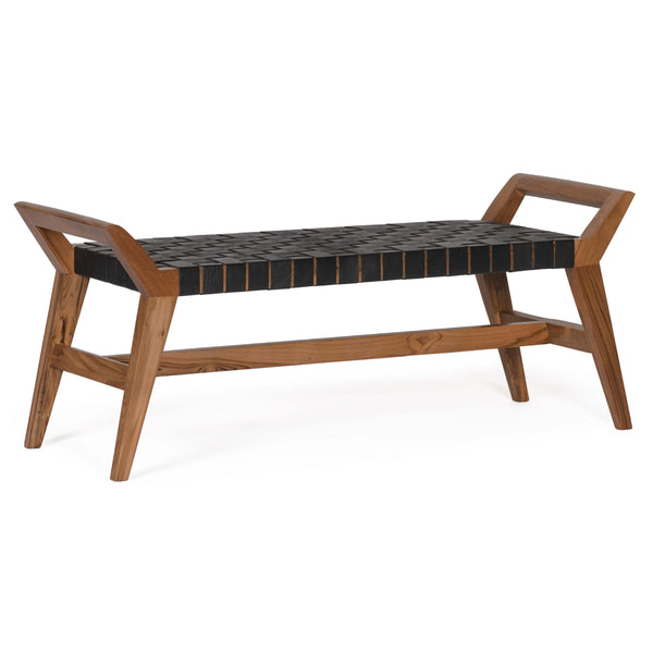 home fashion Cove Bench Black