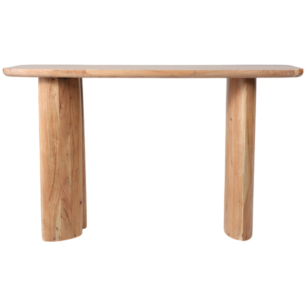home fashion Curved Leg Console Natural