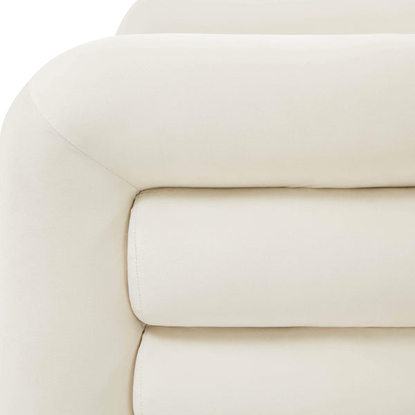 Home Fashion Curves Lounge Chair Cream
