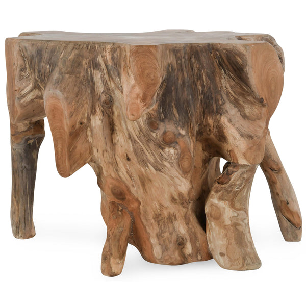 Home Fashion Cypress End Table Natural