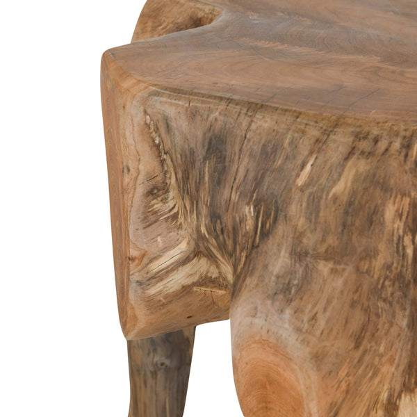 Home Fashion Cypress End Table Natural
