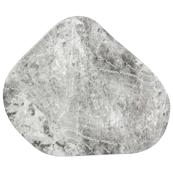 Home Fashion Dali Large End Table Grey