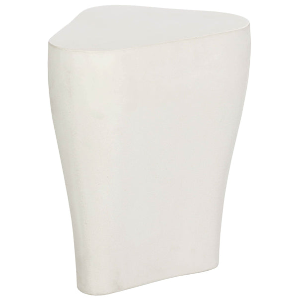 Home Fashion Dali Small End Table White