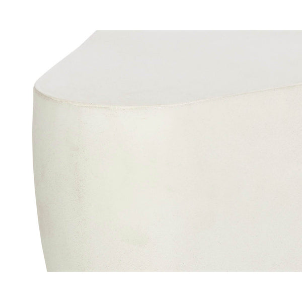 Home Fashion Dali Small End Table White