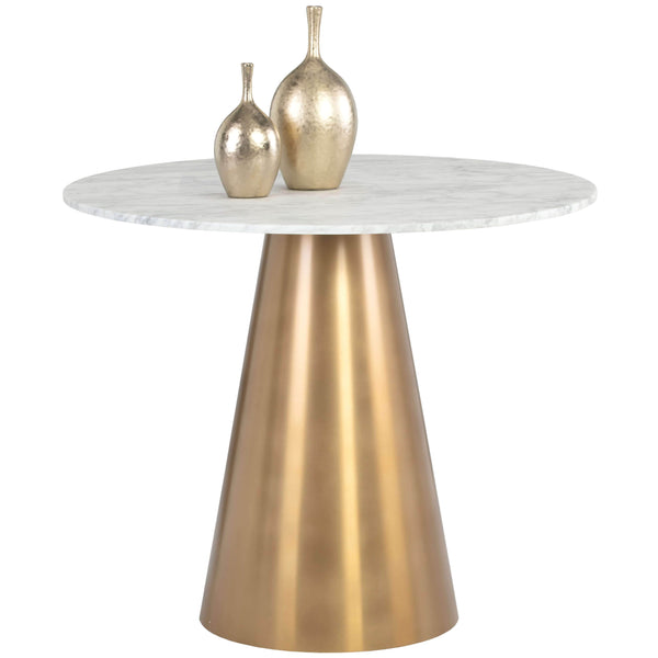 Home Fashion Damon Bistro Table Gold