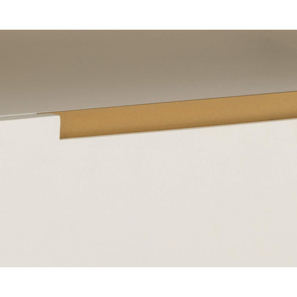 Home Fashion Danbury Nightstand Modern Cream