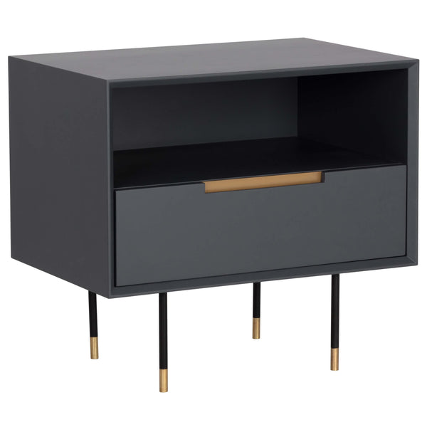 home fashion Danbury Nightstand Slate Navy