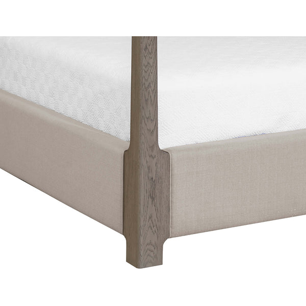 Home Fashion Danette King Bed Zenith Taupe Grey