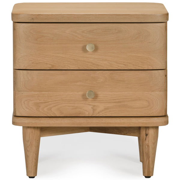 Home Fashion Daniel Nightstand Natural