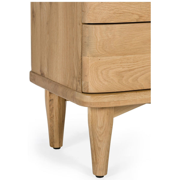 Home Fashion Daniel Nightstand Natural