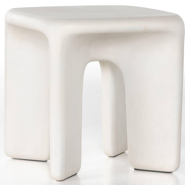 Home Fashion Dante End Table White By Four Hands