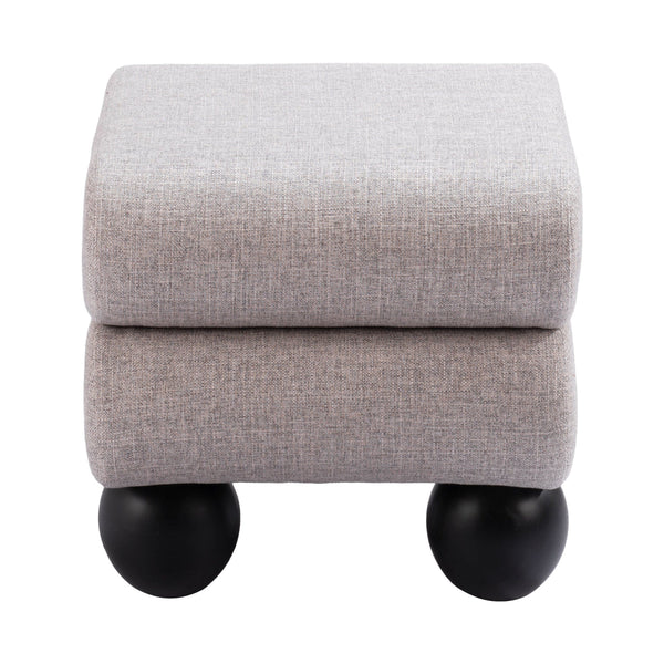 Home Fashion Davao Ottoman Gray