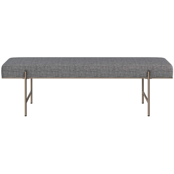 Home Fashion Davian Bench Chacha Grey