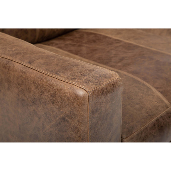 Home Fashion Dawkins Leather Sectional