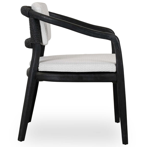 Home Fashion Dawn Outdoor Chair Black