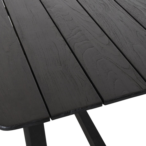 Home Fashion Dawn Outdoor Counter Table Black