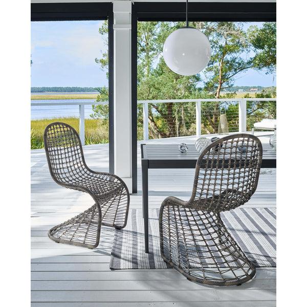 Home Fashion Del Mar Outdoor Dining Chair Set Of 2