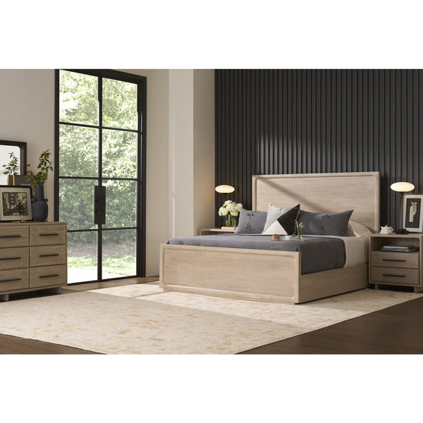 Home Fashion Desert Panel Bed Natural
