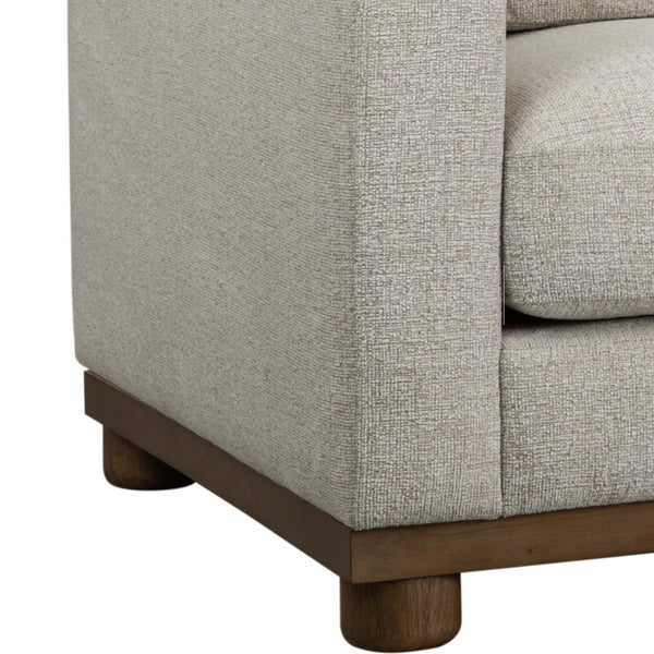 Home Fashion Destin Sofa Creamy Clay