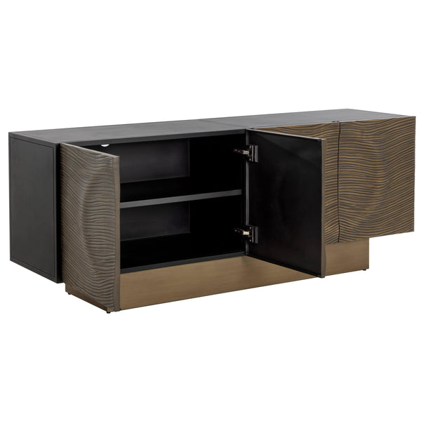 Home Fashion Dharkan Sideboard Antique Brass