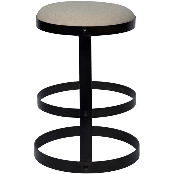 Home Fashion Dior Counter Stool Matte Black