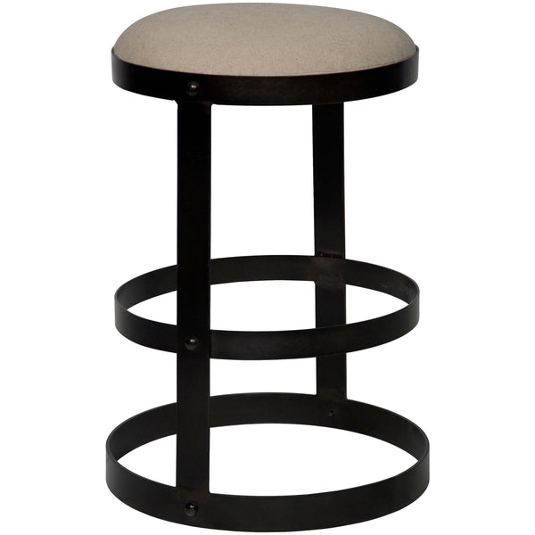Home Fashion Dior Counter Stool Matte Black